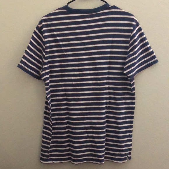 Gap Blue/White/Red Striped T-Shirt - Picture 2 of 3
